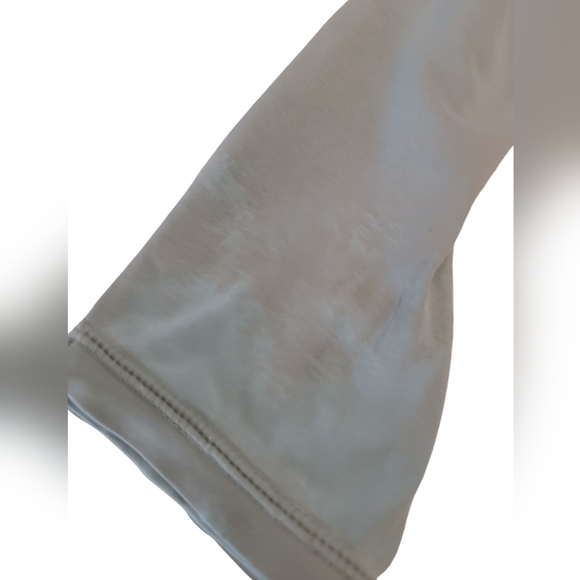 Athleta Baby Blue 1/2 Zip Women's Size Small Swim Top - Picture 7 of 9